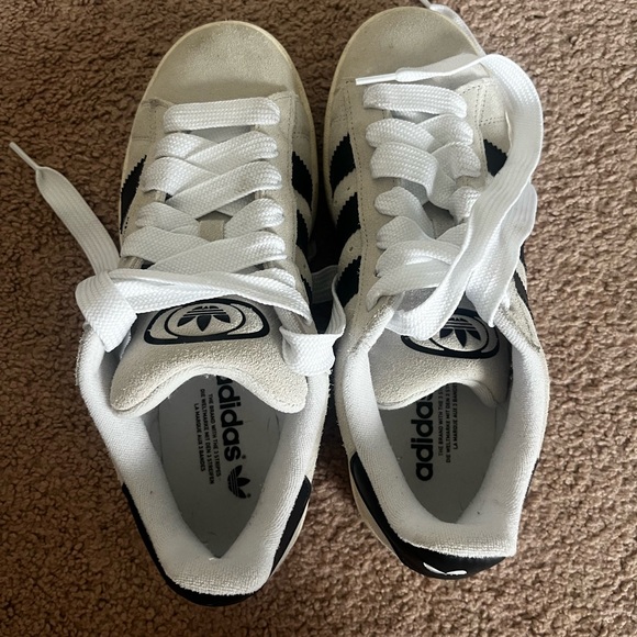 Adidas Campus 00s Shoes - Crystal white, Core black, and Off white - Picture 4 of 4